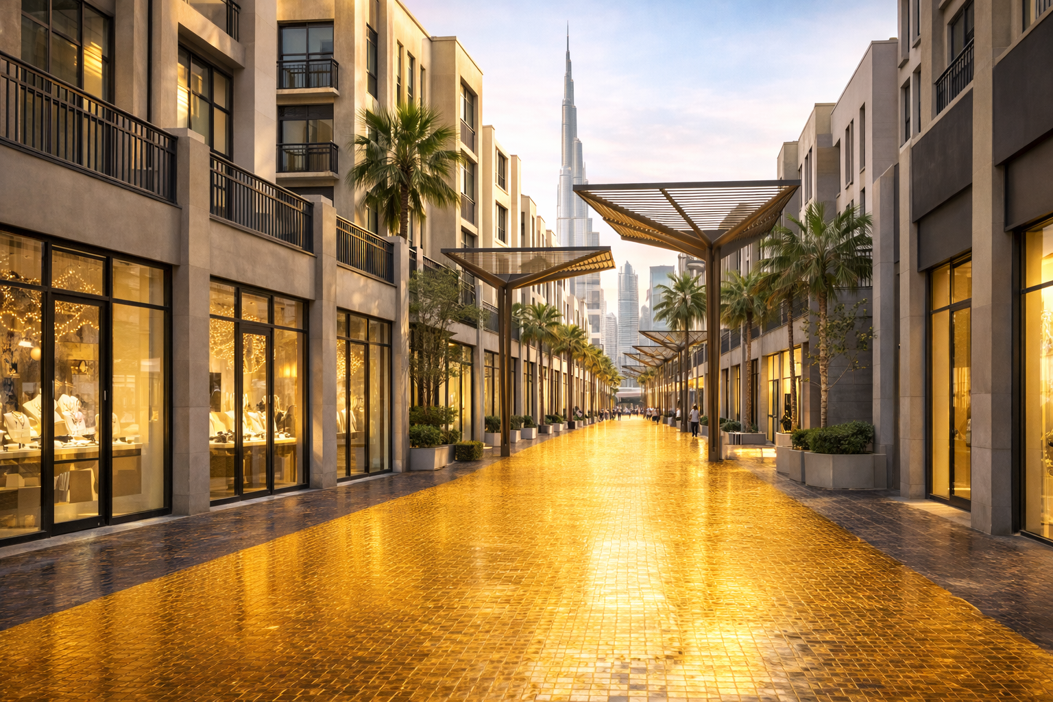 Dubai Set to Build World’s First Gold Street