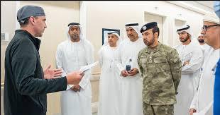 Abu Dhabi Leadership Reviews Medical Care for Injured at SSMC