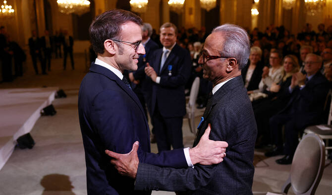 Pakistan-Born Newspaper Hawker Gets French National Award in Paris