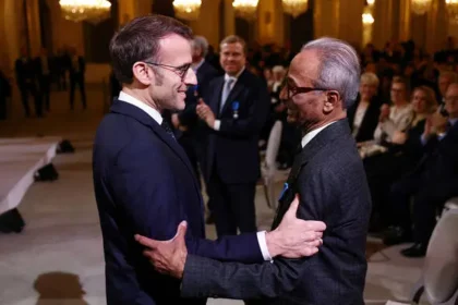 Pakistan-Born Newspaper Hawker Gets French National Award in Paris