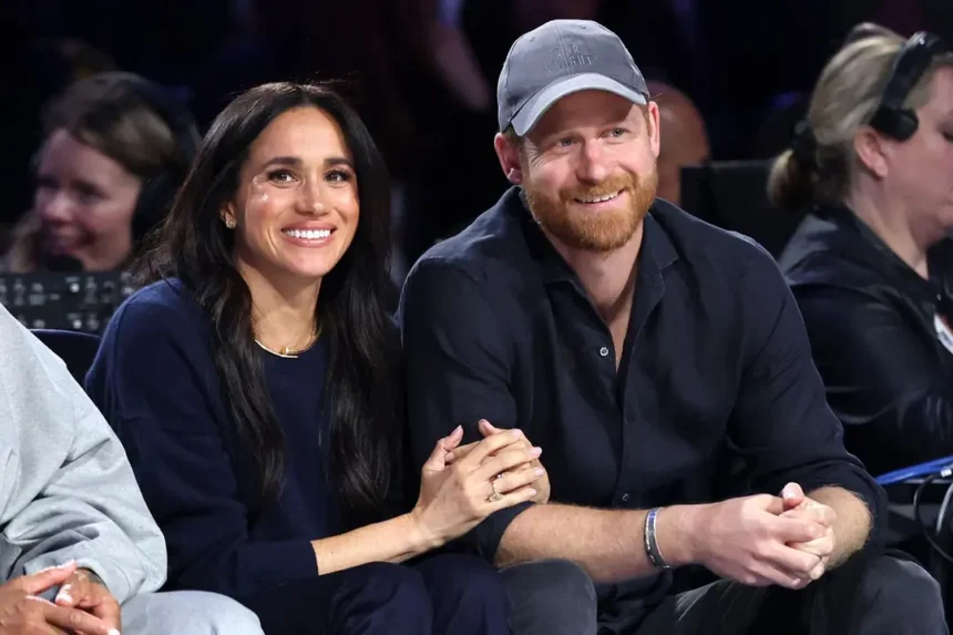 Meghan Markle Debuts $190K Pear-Shaped Diamond Ring at NBA All-Star Game