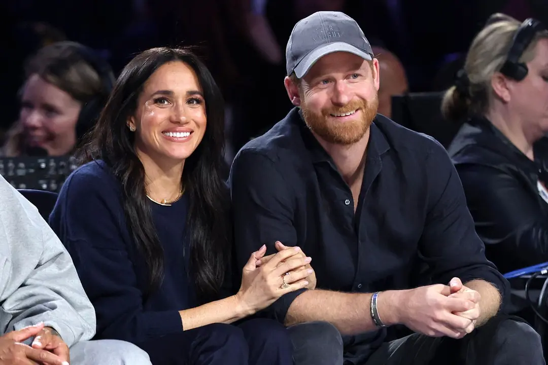 Meghan Markle Debuts $190K Pear-Shaped Diamond Ring at NBA All-Star Game