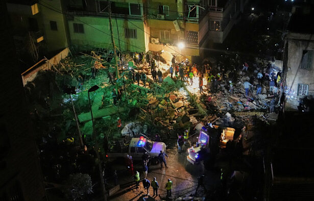 Israel Hits Beirut for First Time Since Lebanon Ceasefire