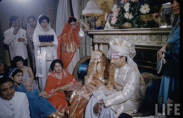 Life magazine wedding photograph